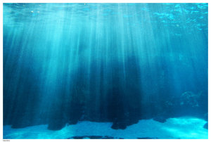 Underwater_Light_Rays_by_Della_Stock